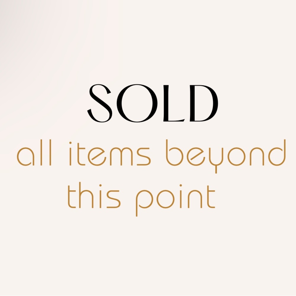 ⭐️SOLD⭐️